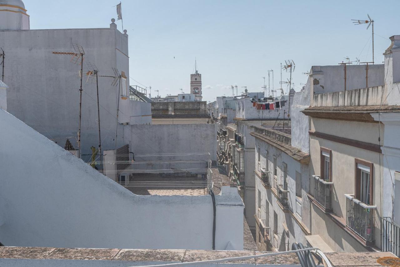 Apartamento Terraza Estampa De Cádiz Exterior foto